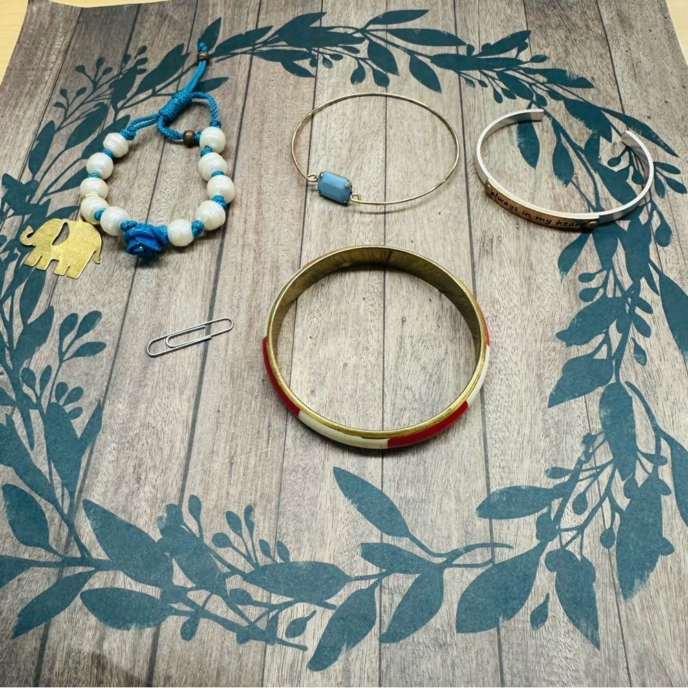 Bracelet Bundle Lot Boho Cuff Beaded B6